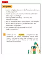 Vorschau - Arbeitsblätter - Das Unternehmen Gruppenarbeit: Strukturen & Formen - Seite 2