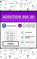 Vorschau - Arbeitsblätter - Domino | Addition bis 20 | Mathematik-Aktivität - Deckblatt