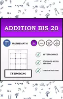 Vorschau - Arbeitsblätter - Tetromino | Addition bis 20 | Mathematik-Aktivität - Deckblatt