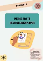 Vorschau - Stundenentwürfe - Berufsorientierung - Lebenslauf & Anschreiben (Schritt für Schritt) - Deckblatt