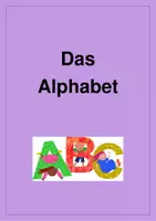 Vorschau - Poster - Das Alphabet - Buchstaben für Whiteboard - Seite 1