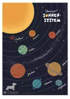Vorschau - Unterrichtsreihen - Kunstprojekt: Wir gestalten ein Bild vom Sonnensystem - Seite 1