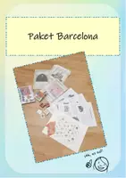 Vorschau - Arbeitsblätter - Paket Barcelona - Deckblatt