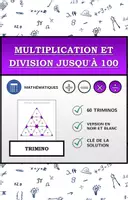 Aperçu - Feuilles d'exercices - Trimino | Multiplication et division jusqu'à 100 | Activité Mathématique - Page de couverture