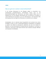 Vorschau - Unterrichtsreihen - Unterrichtsmaterial Präsentieren lernen: Grundlagen & Präsentationsregeln | SEK I - Seite 1