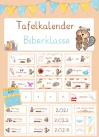Vorschau - Arbeitsblätter - Biberklasse Materialpaket Klassentier Biber - Seite 1