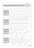 Vorschau - Arbeitsblätter - BUNDLE: Mini-Lerntheken Mathematik Kl. 1 - Seite 3