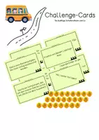 Vorschau - Spiele - Challenge-Cards für Ausflüge, Schullandheim & Co - Deckblatt