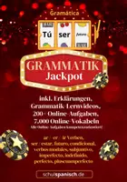 Vorschau - Spiele - Spanische Grammatik: Konjugationstraining / konjugieren / Konjugation - Deckblatt