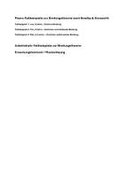 Vorschau - Arbeitsblätter - 3 Praxis-Fallbeispiele, Arbeitsblatt, Erwartungshorizonte zur Bindungstheorie nach Bowlby & Ainsworth - Deckblatt