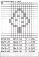 Vorschau - Arbeitsblätter - Schriftliches Multiplizieren in verschiedener Stufe - Seite 1