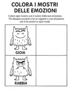 anteprima - Materiale di supporto/inclusione - I Mostri delle EMOZIONI! - Pagina 3