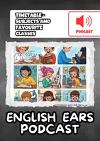 Vorschau - Arbeitsblätter - Listening Comprehension: Timetable - Subjects and Favourite Classes - Deckblatt