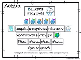 Προεπισκόπηση - Flashcards - Πακέτο υλικού - Παιχνιδιάρικα ποιήματα - Εποχές - Σελίδα 3
