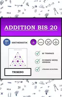 Vorschau - Arbeitsblätter - Trimino | Addition bis 20 | Mathematik-Aktivität - Deckblatt