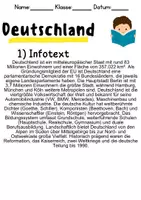 Vorschau - Arbeitsblätter - Materialpaket Leseverstehen: Länder in Europa - Seite 2