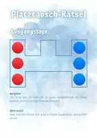 Vorschau - Arbeitsblätter - Logical: Platztausch-Rätsel - Seite 1
