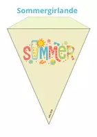 Vorschau - Anderer Materialtyp - Sommergirlande - Deckblatt
