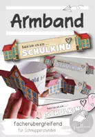 Vorschau - Mal- und Bastelvorlagen - Armbänder "Bald bin ich ein Schulkind" | Schnupperstunden - Deckblatt