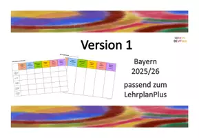 Vorschau - Lehrpläne/Lehrermaterial - Materialpaket: Lehrerkalender Update 2025/26 - editierbar!!! - Seite 3