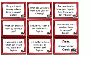 Aperçu - Jeux - Pets - Conversation Cards - Page 3