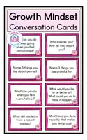 anteprima - Giochi - Growth Mindset - Conversation Cards - Pagina di copertina