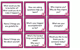 anteprima - Giochi - Growth Mindset - Conversation Cards - Pagina 1