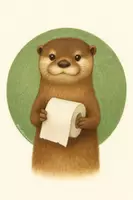 Vorschau - Bildkarten - Toilettenschilder - Otterklasse - Seite 1