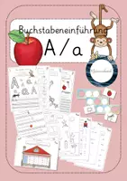 Vorschau - Stundenentwürfe - Buchstabe A/a - Buchstabeneinführung - Deckblatt