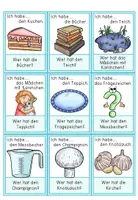 Vorschau - Spiele - Lesespiel - Wörter mit Ch / ch - Ich habe ... Wer hat ..? in zwei Versionen - Seite 2