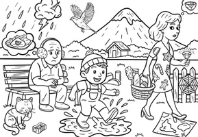 Vorschau - Unterrichtsreihen - Komplettpaket - Wörter mit - tz/ Laut -tz - mit Wimmelbild, Lernwerkstatt & Lesespiel - Seite 3