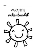 Voorbeeld - vakantiebundel rekenen (einde eerste leerjaar) - Pagina 1