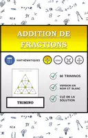 Aperçu - Feuilles d'exercices - Trimino | Addition de fractions | Activité Mathématique - Page de couverture