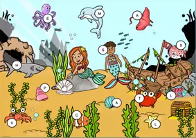 Vorschau - Spiele - Sommer Lesespur, Lesespurgeschichte Klasse 1, Klasse 2, Klasse 3, DaZ Leseaufgabe - Seite 1