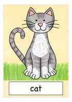 Vorschau - Präsentationen/Tafelbilder - flash cards / Flashkarten PETS / ANIMALS - Seite 3