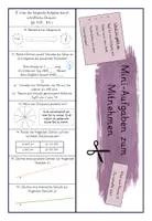 Vorschau - Aufgabenkarten - Wiederholung Mathe Klasse 4 - Miniaufgaben / Abreißaufgaben - Seite 2