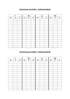 Vorschau - Arbeitsblätter - Stellenwerttabelle Größen umrechnen – AB (Mathe 5) - Seite 1