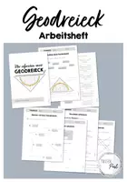 Vorschau - Arbeitsblätter - Geodreieck - Wir erforschen unser Geodreieck - Arbeitsheft/Arbeitsblätter - Deckblatt