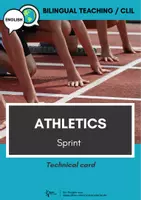 Vista previa - Tarjetas / Manipulativos - Athletics ⎮ Sprint - Technical card (English CLIC) - Portada