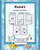 Vorschau - Arbeitsblätter - Ausmalbilder: Sommerzeit - Deckblatt