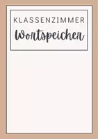 Vorschau - Poster - Wortspeicher Fachbegriffe Subtraktion - Seite 1