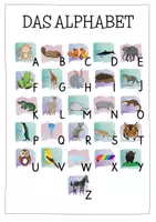 Vorschau - Poster - Alphabet Plakat - 2 Versionen - Seite 1