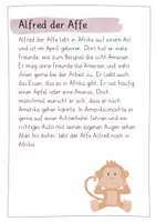 Vorschau - Arbeitsblätter - ABC-Geschichten zum Üben der Anlaute inkl. Wortkarten - Seite 3