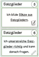 Vorschau - Unterrichtsreihen - Satzglieder Kl. 4 - Gliederung und roter Faden - Seite 3