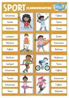 Aperçu - Jeux - Allemand Sport Klammerkarten Deutsch - Page 3
