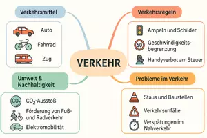 Vorschau - Arbeitsblätter - Arbeitsblätter zum Thema "Verkehr" + Lösung & MP3 + Mindmap + Infografik - Seite 2