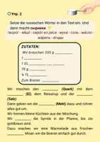 Vorschau - Arbeitsblätter - Syrniki Arbeitsblatt Gruppenarbeit Gemeinsam Kochen - Seite 2