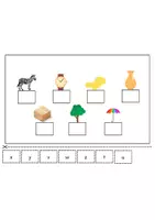 Προεπισκόπηση - Φύλλα εργασίας - Match the letters Tt to Zz with the pictures! - Εξώφυλλο