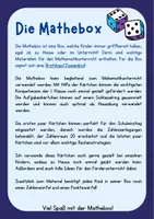 Vorschau - Spiele - Mathebox - Rechenspiele, Rechenstrategien, handlungsorientiertes Rechnen (ZR 10 und ZR 20) - Seite 1