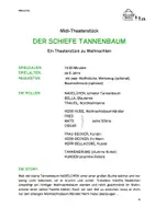 Vorschau - Text - Midi-Theaterstück zu Weihnachten: DER SCHIEFE TANNENBAUM - Seite 3